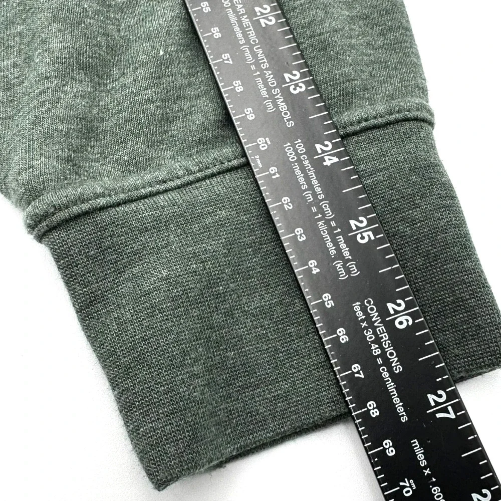 THE NORTH FACE Men's XXL Green Pullover Sweatshirt Hoodie Camo‎ Logo Pocket